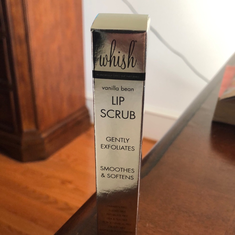 Vanilla bean lip scrub, NEW
